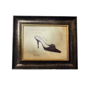 Couture Paris Soirée” Framed Wall Art by Emily Adams